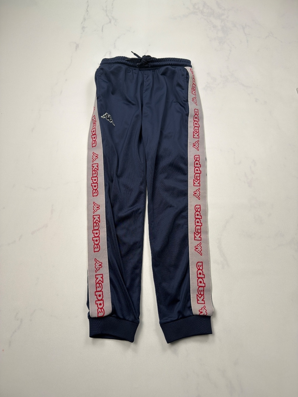 Kappa Track Pants Navy Athletic Streetwear - Boys 12